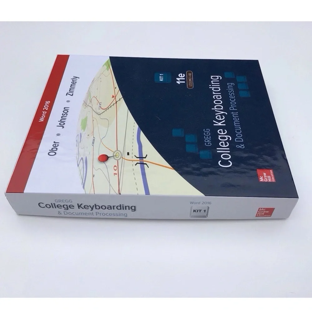 GREGG COLLEGE KEYBOARDING & DOCUMENT PROCESSING, GDP + By Ober Scot Ph.d. VG